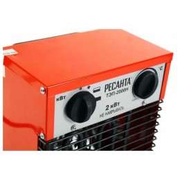 Тепловые пушки Ресанта ТЭП-2000Н 67/1/17 Тепловая электрическая пушка { 2000/1000 Вт, 220/230 В, 3.2 кг }